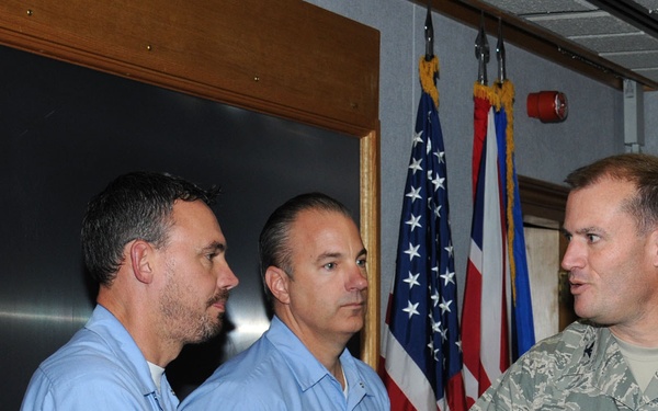 100th ARW leadership recognizes Team Mildenhall members