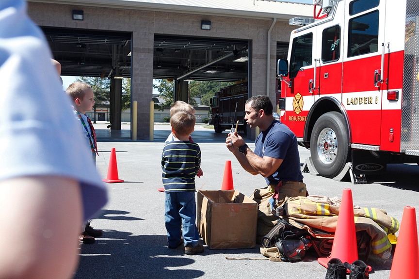Students get schooled in fire safety