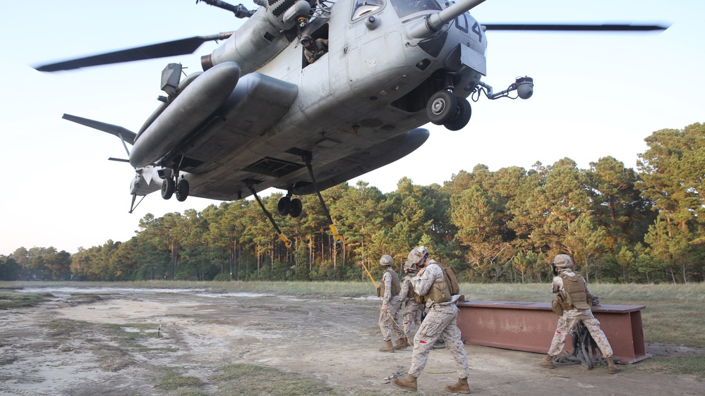 CLB-24 uses field exercise to build teamwork