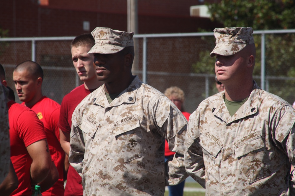 Battery Creek holds drill meet; Marines volunteer