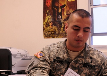 Geronimo paratrooper clinches title of USARAK Career Counselor of the Year