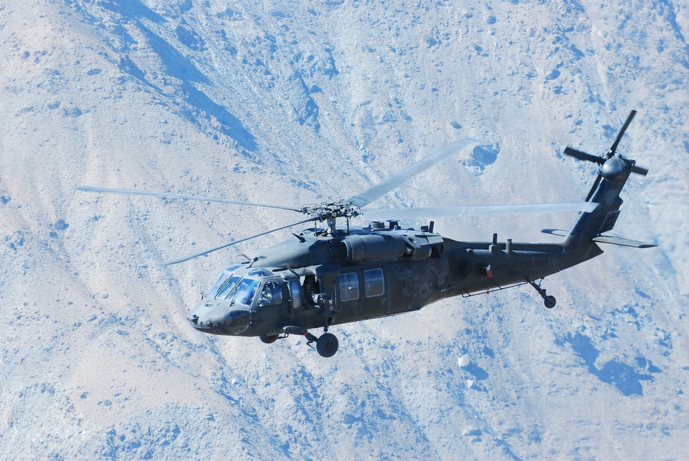 10th Combat Aviation Brigade in the mountains of eastern Afghanistan