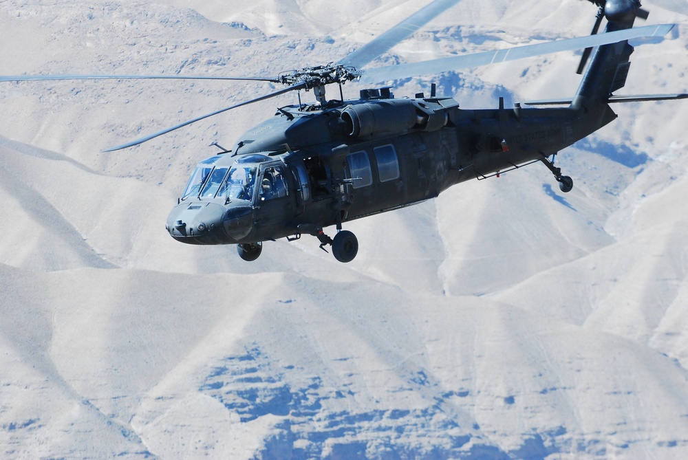 10th Combat Aviation Brigade in the mountains of eastern Afghanistan