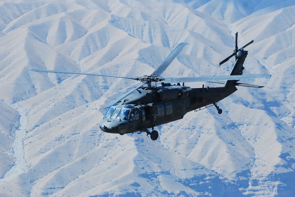 10th Combat Aviation Brigade in the mountains of eastern Afghanistan