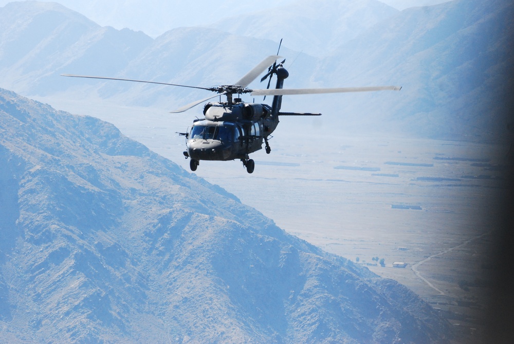 10th Combat Aviation Brigade in the mountains of eastern Afghanistan