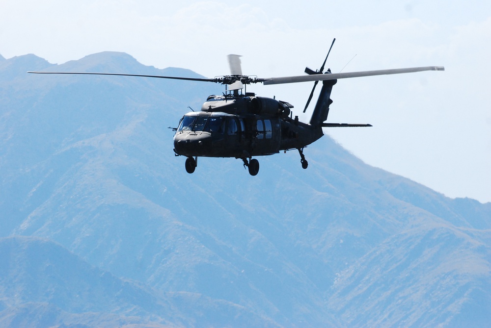 10th Combat Aviation Brigade in the mountains of eastern Afghanistan