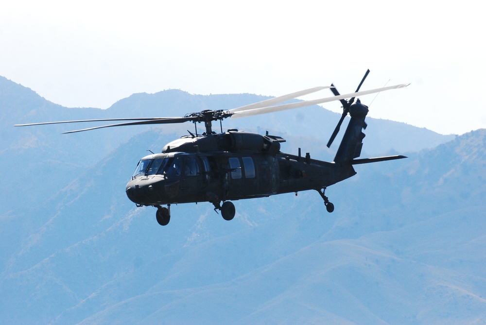 10th Combat Aviation Brigade in the mountains of eastern Afghanistan