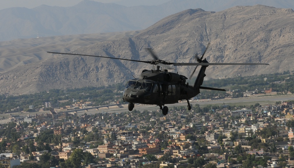 10th Combat Aviation Brigade in the mountains of eastern Afghanistan