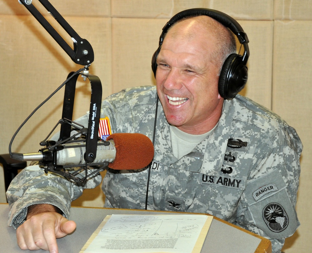 Joint Task Force-Bravo commander takes to the airwaves