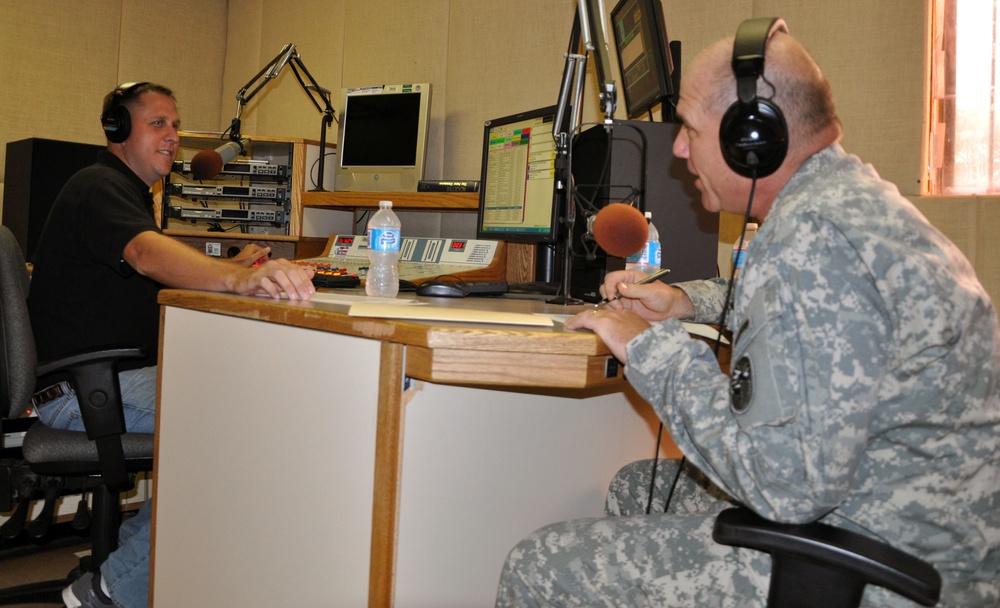 Joint Task Force-Bravo commander takes to the airwaves