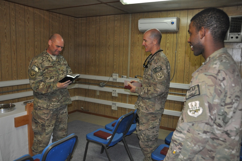 Flightline chapel is first on BAF to be operated by Air Force