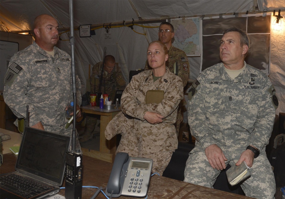AFRICOM command sergeant major visits CJTF-HOA