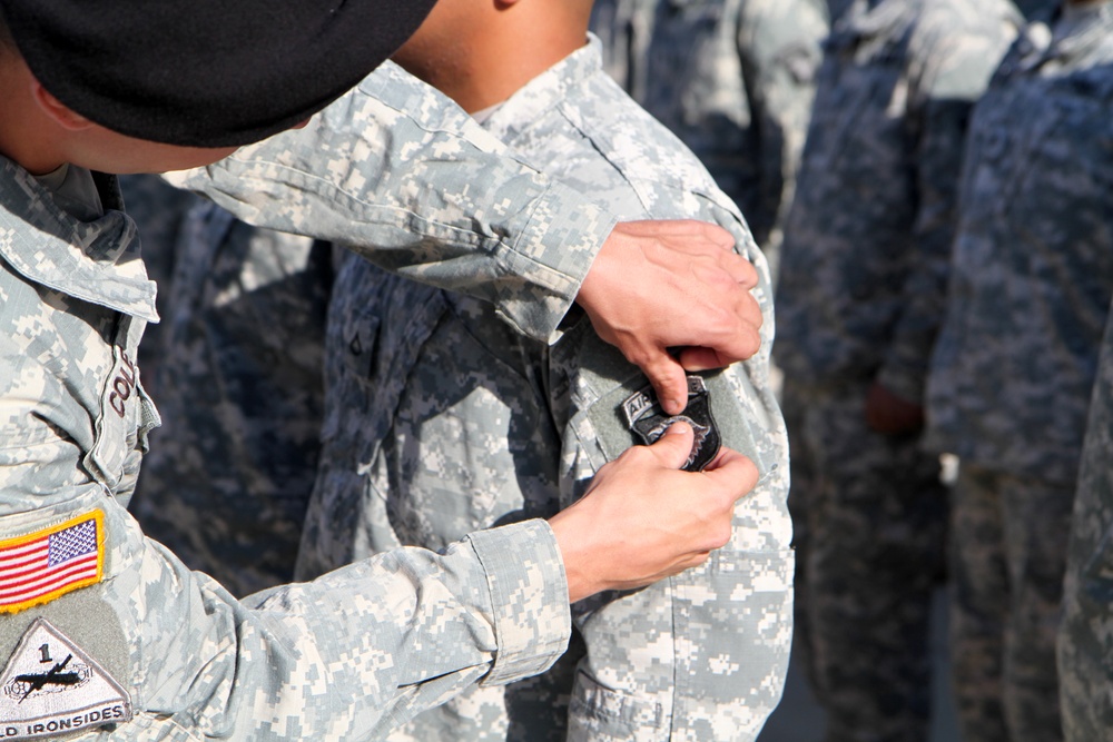 1st BCT welcomes Sapper Eagles back into its ranks