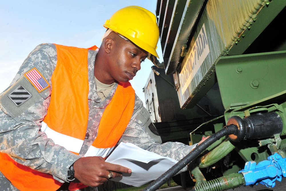 ‘First in Support’ soldiers assist 5-7 ADA equipment inspections