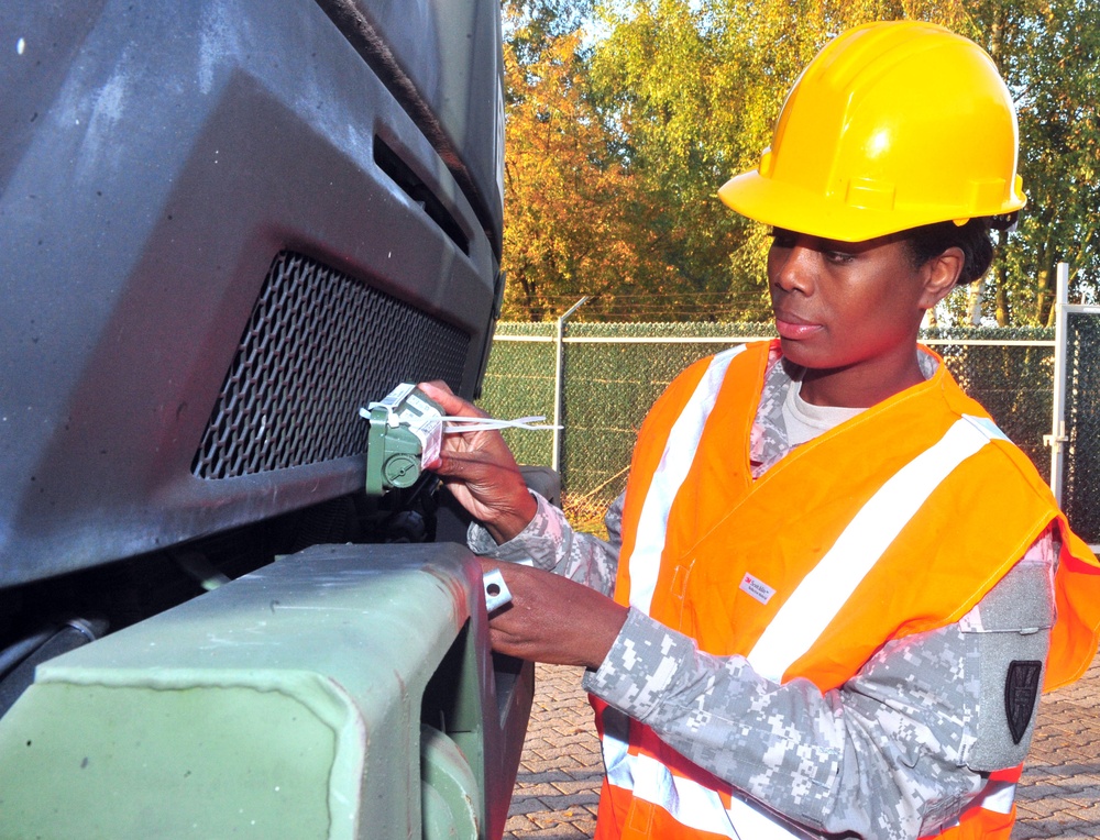 ‘First in Support’ soldiers assist 5-7 ADA equipment inspections