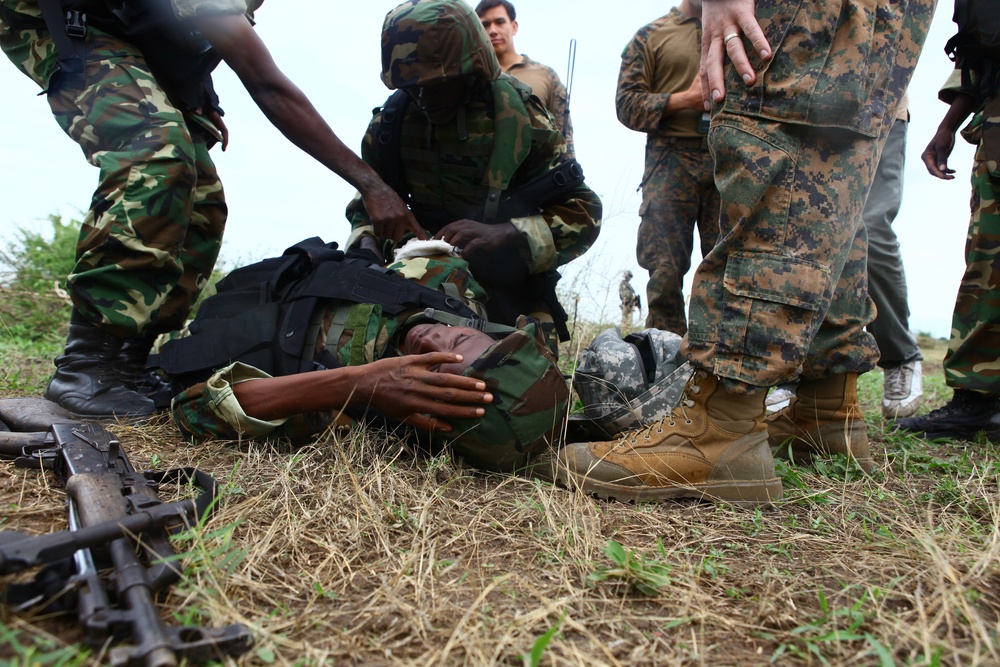 Special-Purpose MAGTF Africa 13 prepares BDNF for future engagements