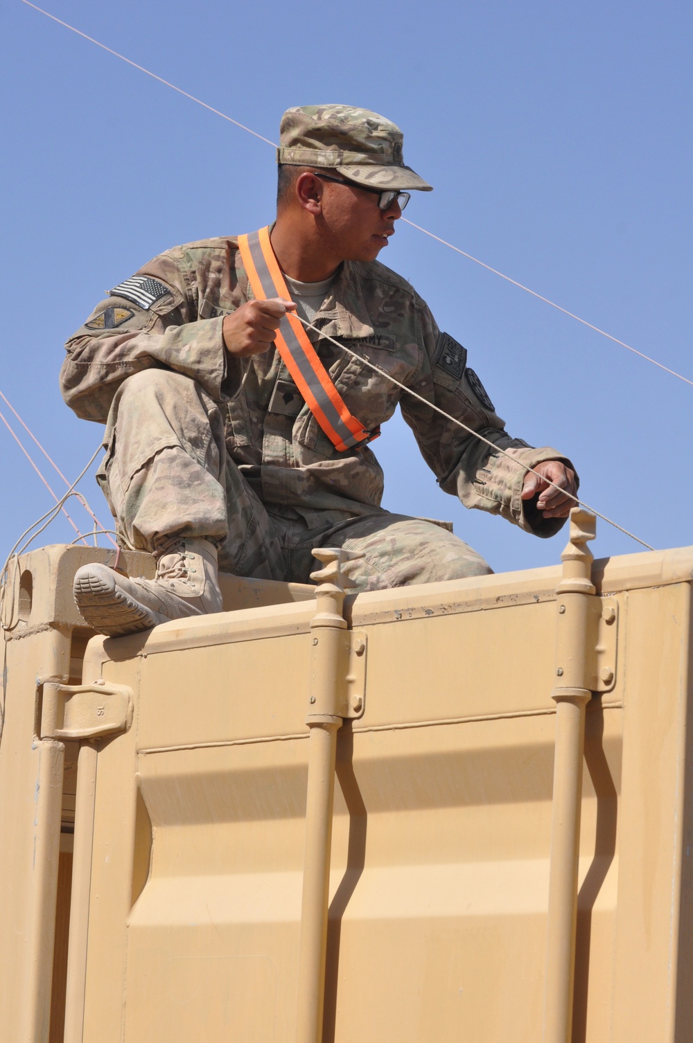 California Quartermaster unit perfects their trash talking