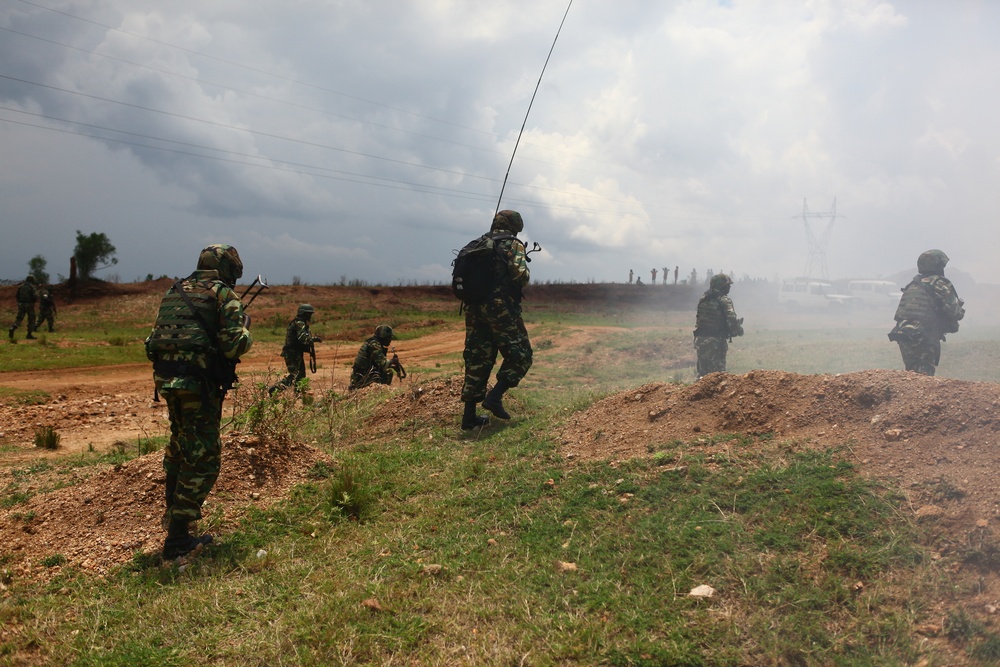 Special-Purpose MAGTF Africa 13 prepares BDNF for future engagements