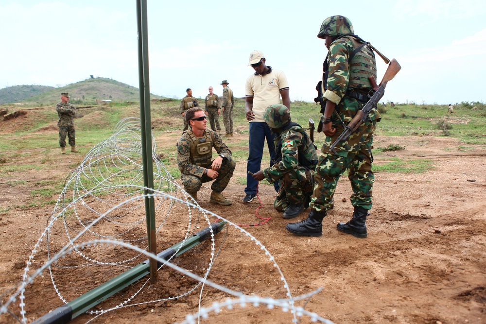 Special-Purpose MAGTF Africa 13 prepares BDNF for future engagements