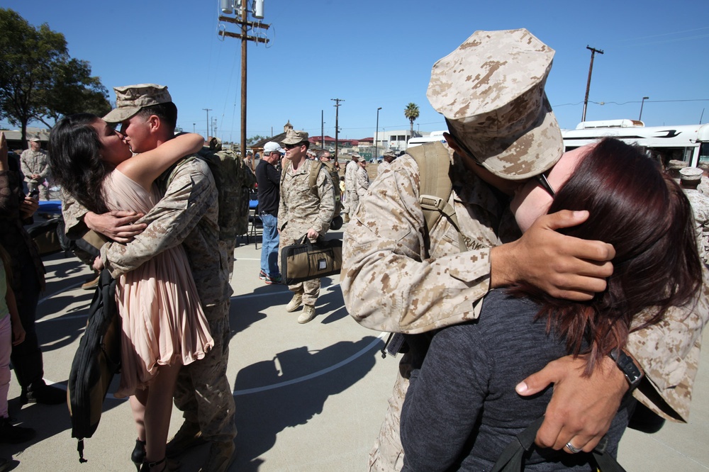 1st ANGLICO Marines return from deployment