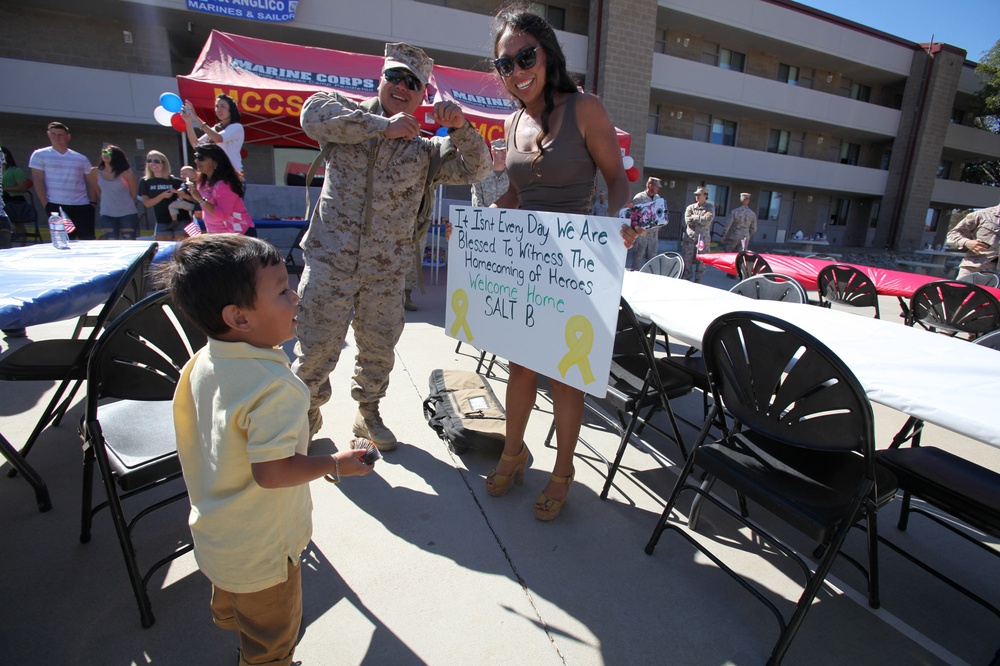 1st ANGLICO Marines return from deployment