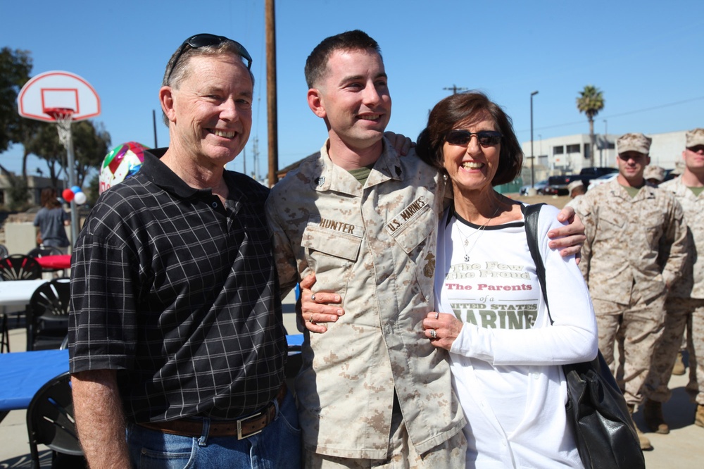 1st ANGLICO Marines return from deployment