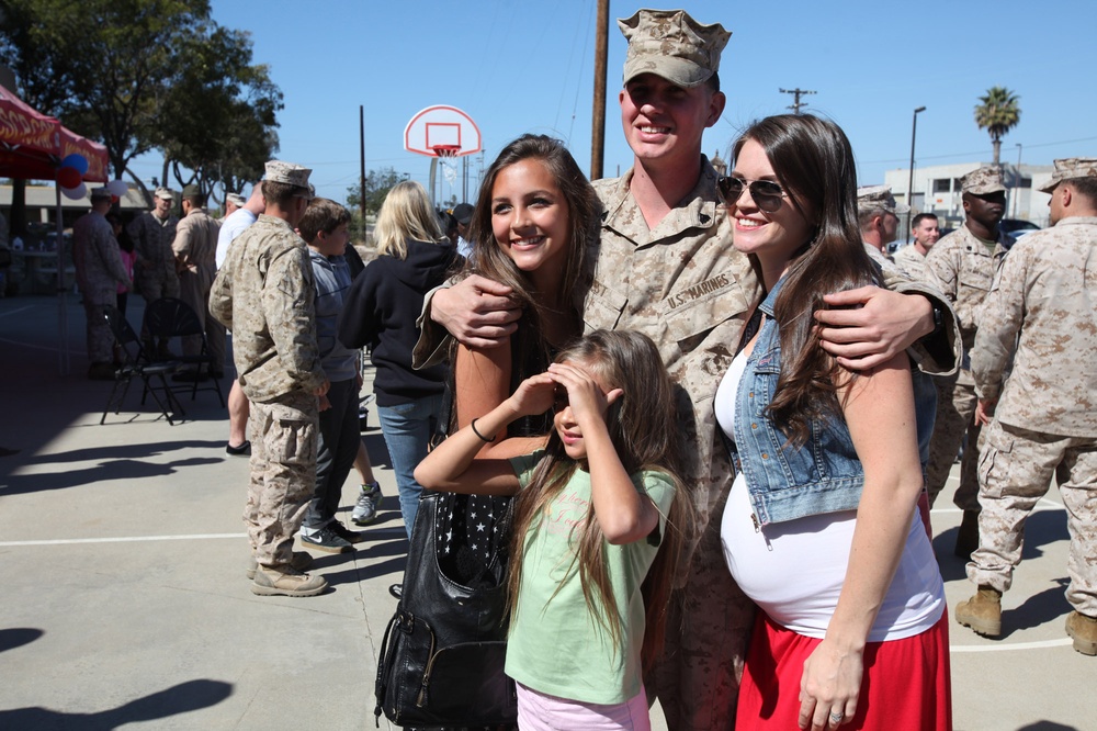 1st ANGLICO Marines return from deployment