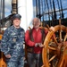 Buzz Aldrin tours USS Constitution