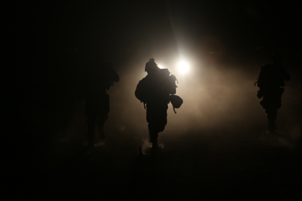 Marines conduct High Value Individual Raid training