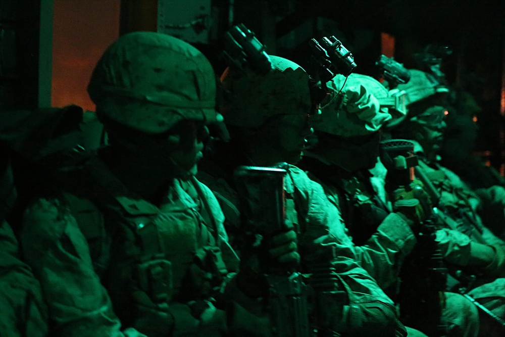 Marines conduct High Value Individual Raid training