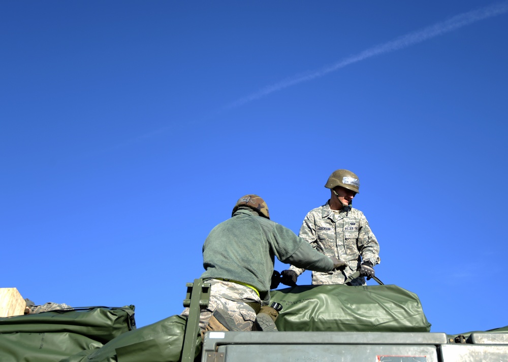 729th Air Control Squadron Readiness Exercise