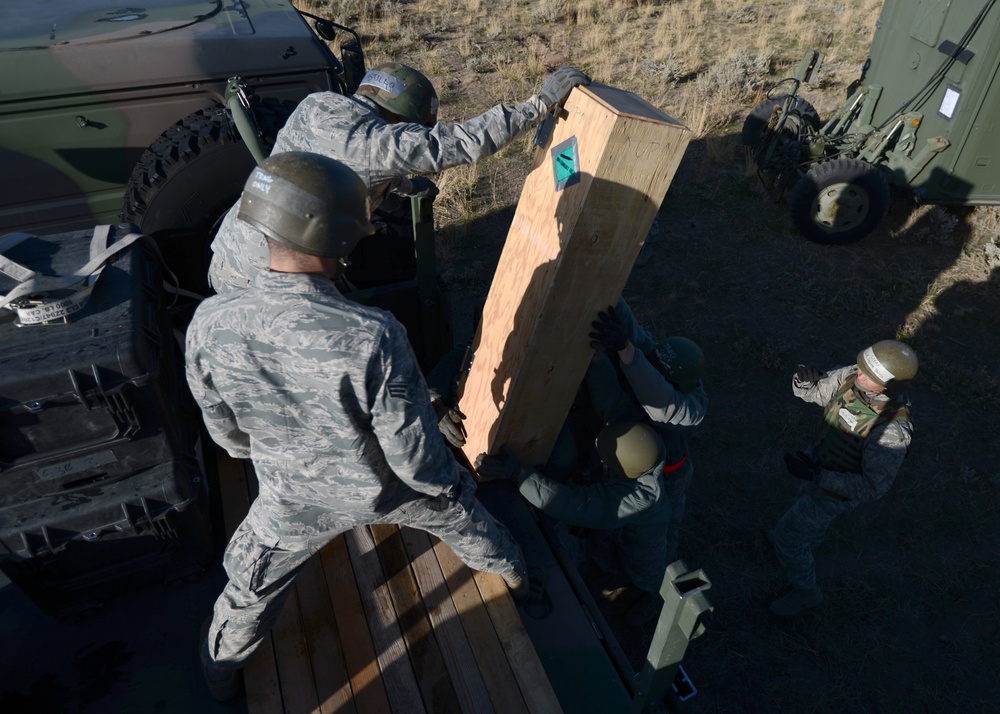 729th Air Control Squadron Readiness Exercise