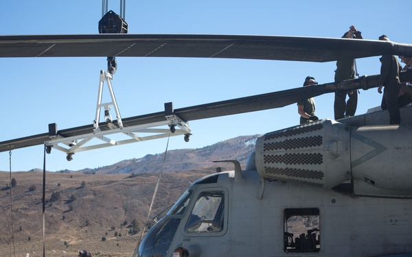 Mountain Exercise (MTNEX) 6-13 at Marine Corps Mountain Warfare Training Center (MCMWTC) Bridgeport, California