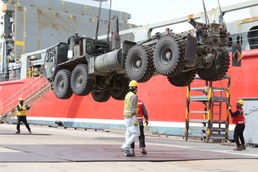 4-6 ARS equipment floats into port
