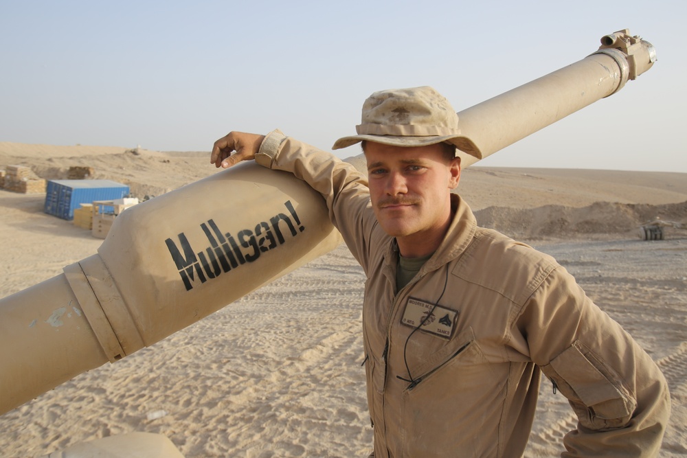 Marine achieves childhood goal, becomes a tanker