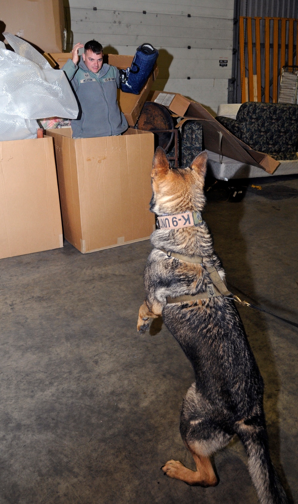 Dog, handler share unconditional bond