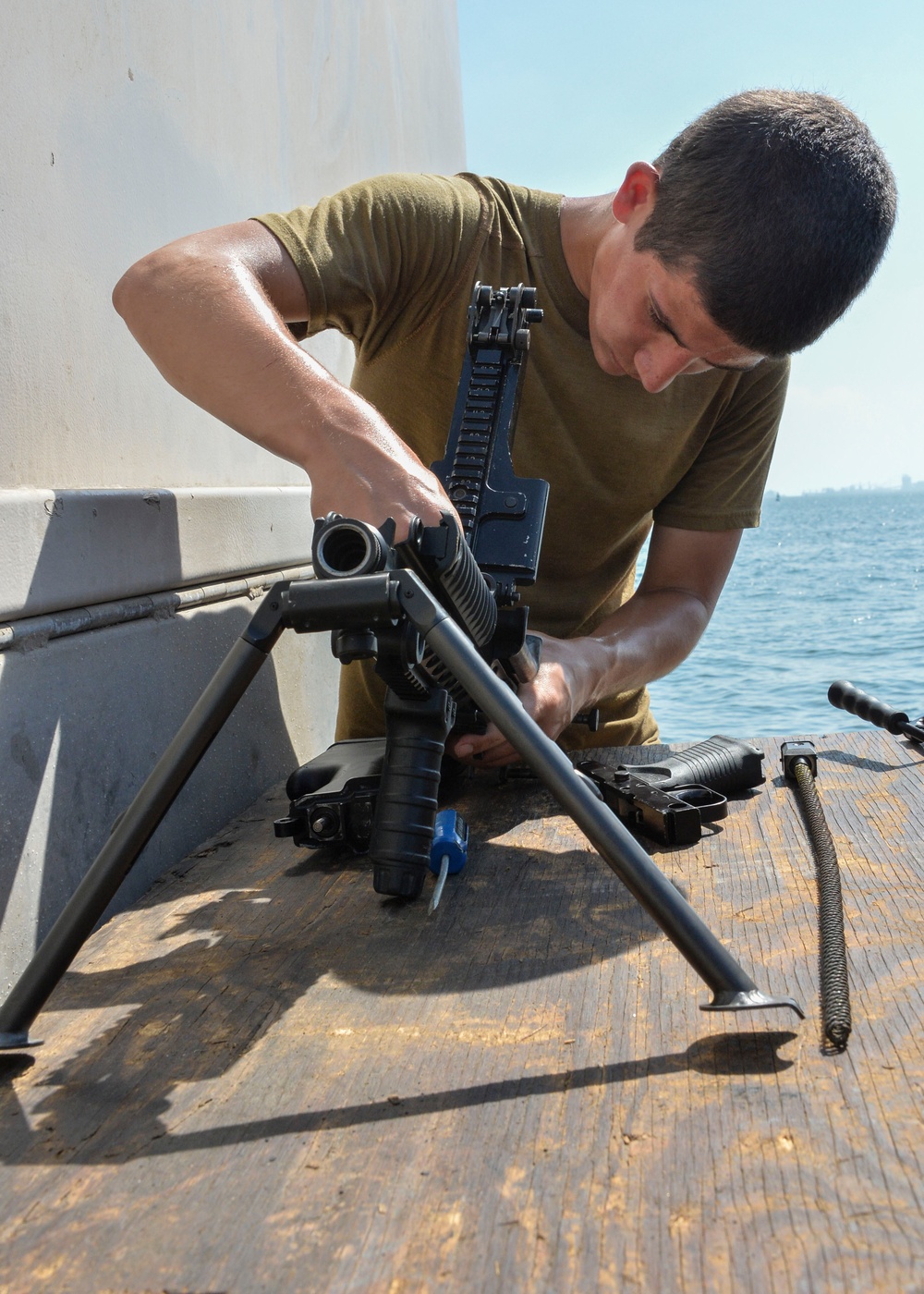 Riverine Command Boat training mission