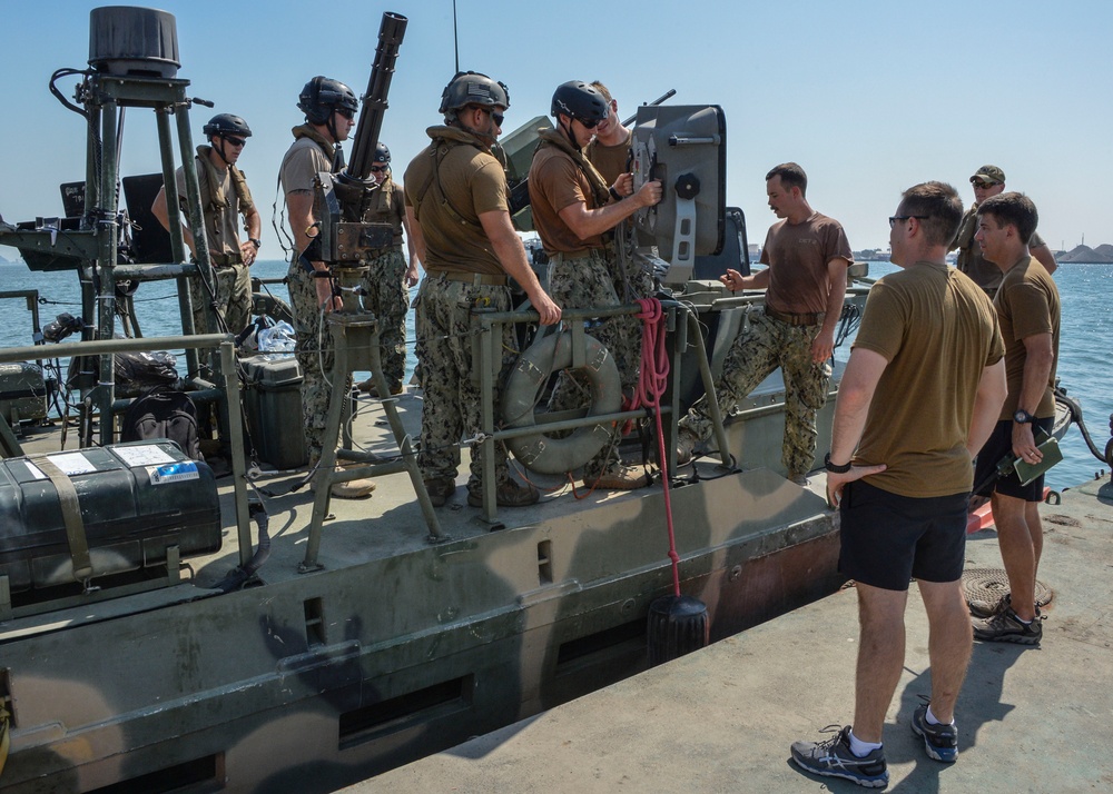 Riverine Command Boat training mission