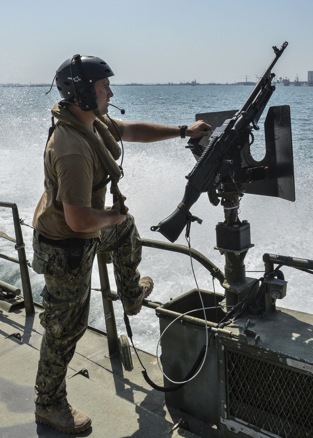 Riverine Command Boat training mission