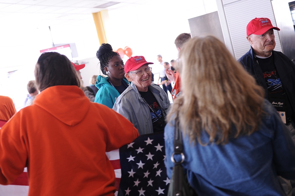Welcoming WWII veterans to DC