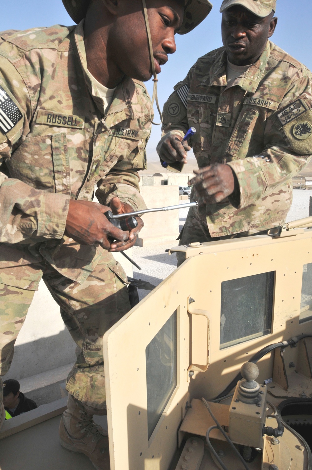 3-401st RPAT yard making warfighter equipment safe for retrograde and redeploy