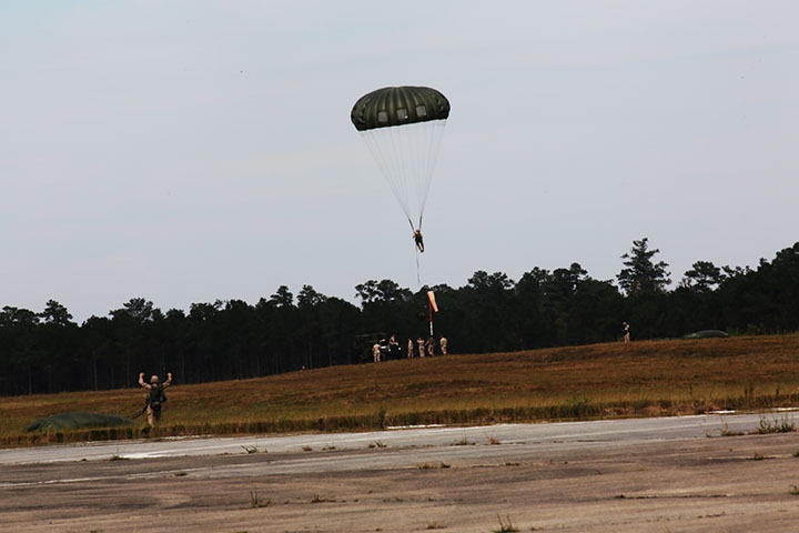 Logistics, terminal velocity collide during Air Delivery exercise