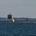 USS San Juan departs Groton
