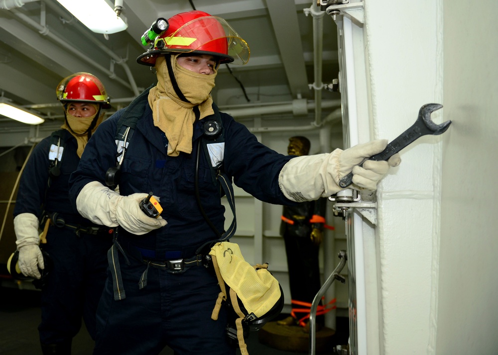 General quarters drill
