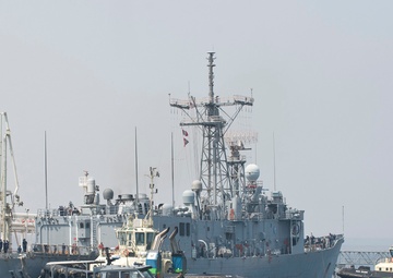 Services join to protect maritime assets