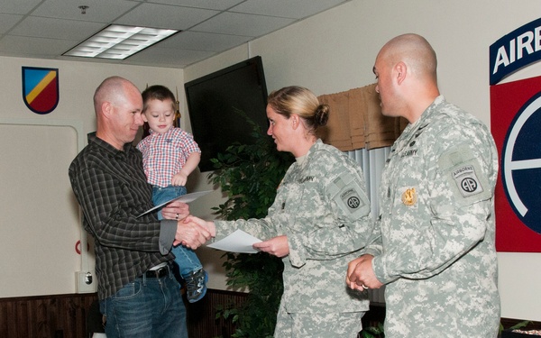 AUSA honors 82nd CAB family for volunteerism