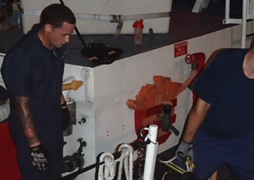 Coast Guard offloads 2,546 pound cocaine shipment in the Caribbean