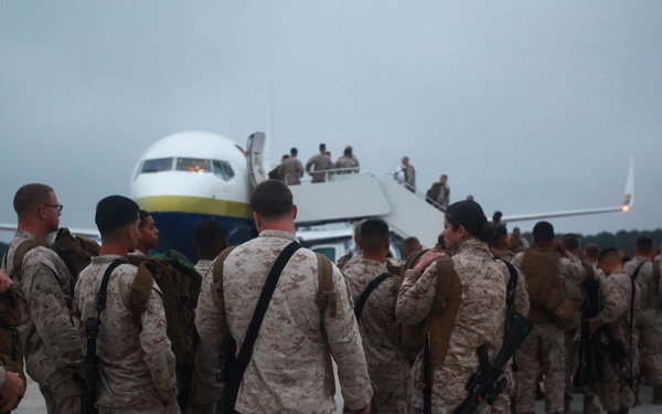 MWSS-274 Marines take off to ITX
