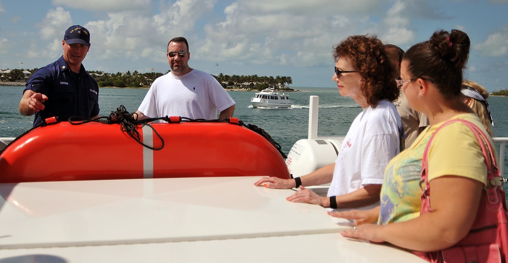 USCGC Charles David Jr. Pulls into Mallory Square