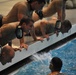 Candidates perform combat water fitness